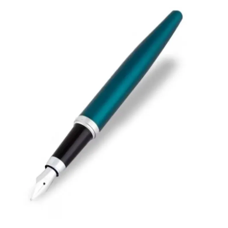 Sheaffer 9415 VFM Fountain Pen (Medium) Peacock Blue with Chrome Plated Trim