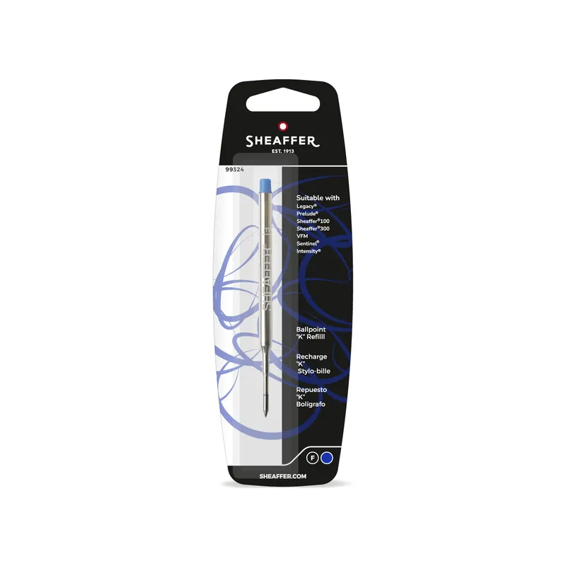Sheaffer K Style Ballpoint Refill (Fine) Blue