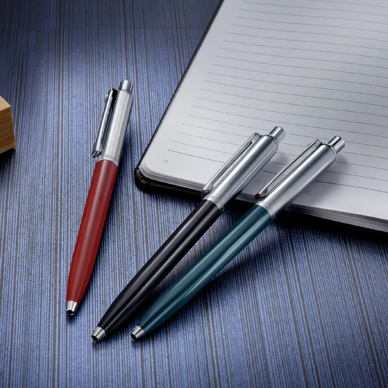 Sheaffer 321 Sentinel Ballpoint Pen Green With Chrome Trime