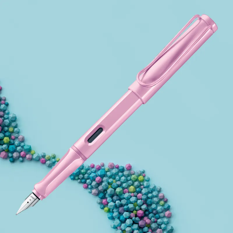 Lamy 0D2 Safari 2023 Limited Edition Fountain pen (Medium) - Light Rose