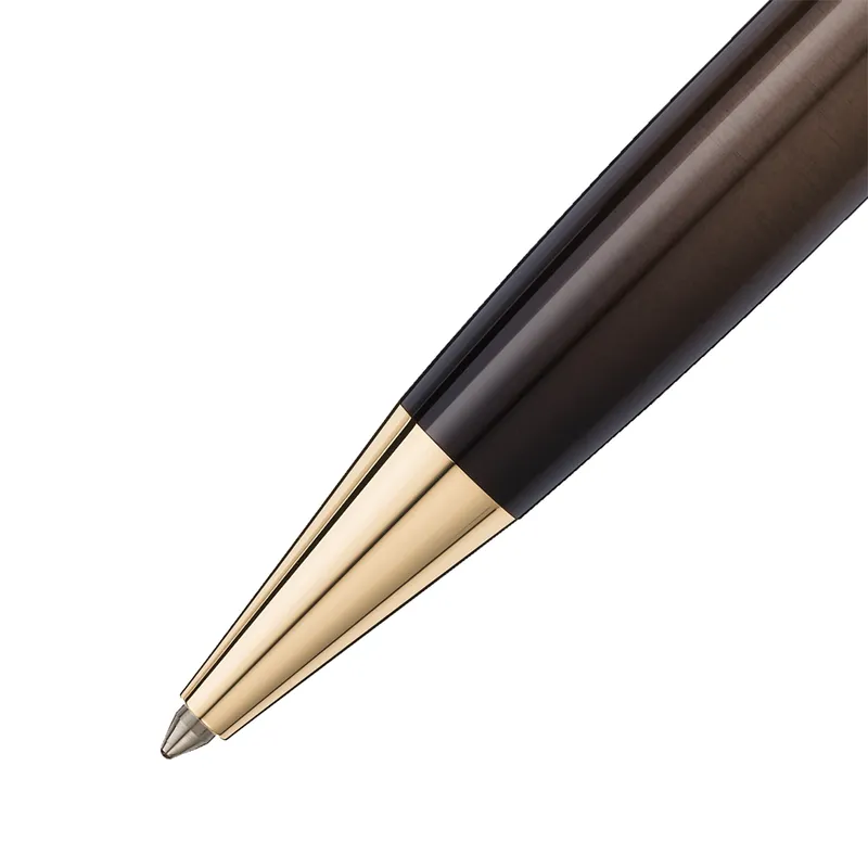 Montblanc 128483 MeisterstÃ¼ck DouÃ© 'Around The World In 80 Days' Ballpoint Pen - Anthracite With Gold Trims