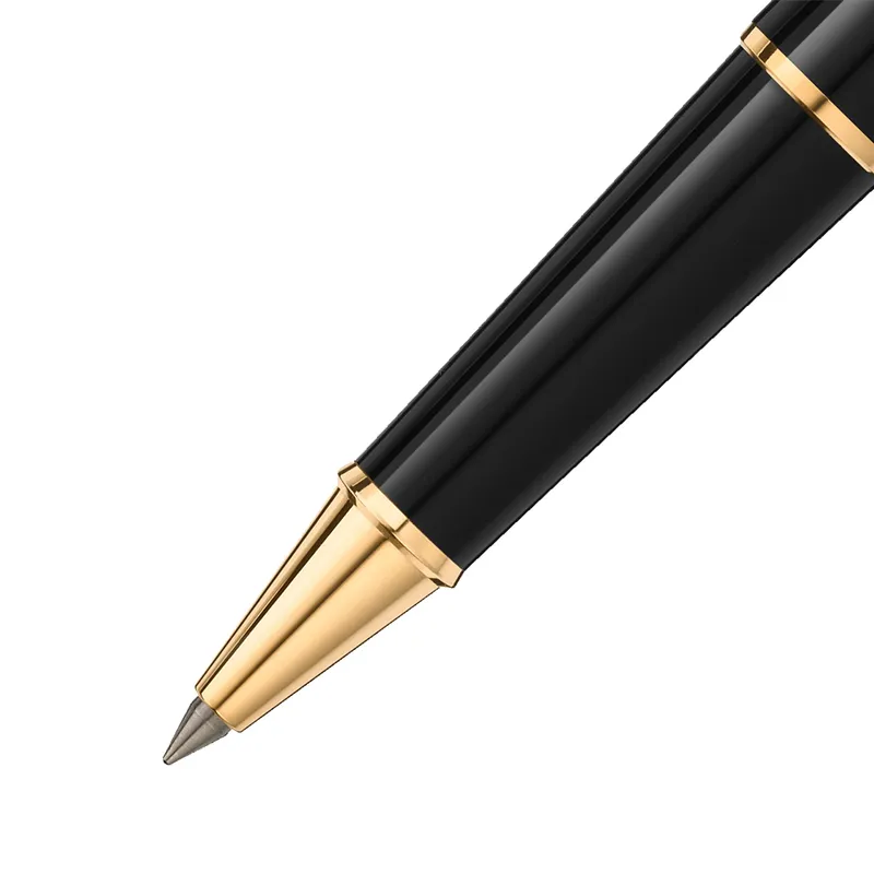Montblanc 128474 MeisterstÃ¼ck Classique 'Around The World In 80 Days' Rollerball Pen - Anthracite With Gold Trims