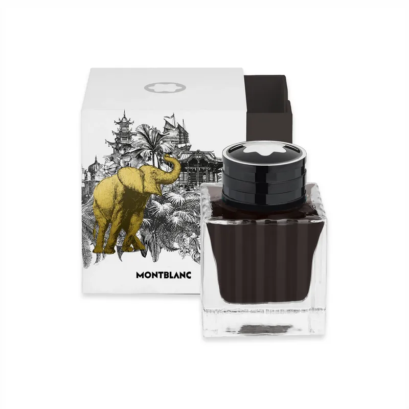 Montblanc 130290 MeisterstÃ¼ck 'Around The World In 80 Days' Ink Bottle (50 ml) - Brown