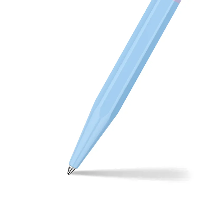 Caran d'Ache 849 Bille Paul Smith Ballpoint Pen - Sky Blue And Lavender
