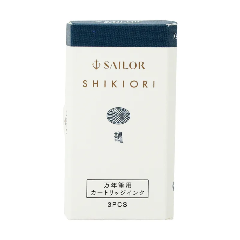 Sailor Shikiori Japanese Fairy Tale Cartridge Magpies (Pack of 3) - Green