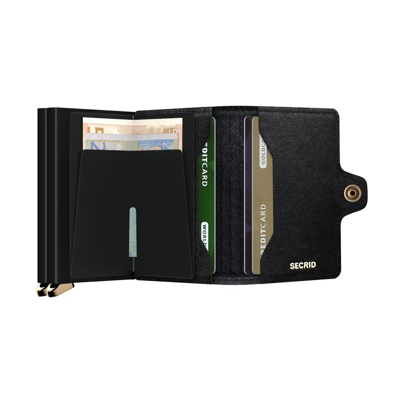 Secrid Twinwallet Embossed Diamond Ted-Black