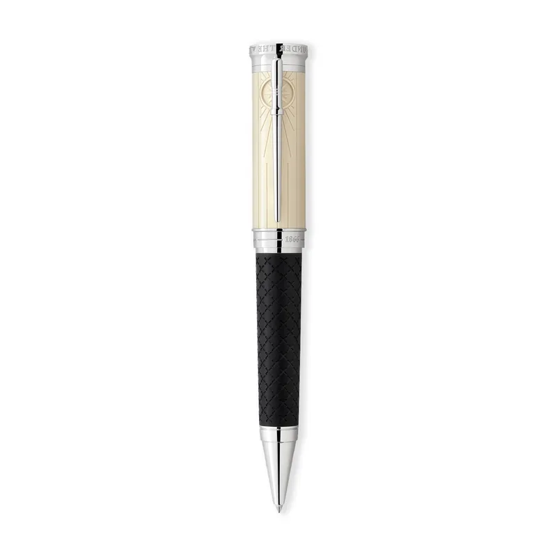 Montblanc Limited Writers Edition Homage to Robert Louis Stevenson Ballpoint Pen - Black With Platinum Trim