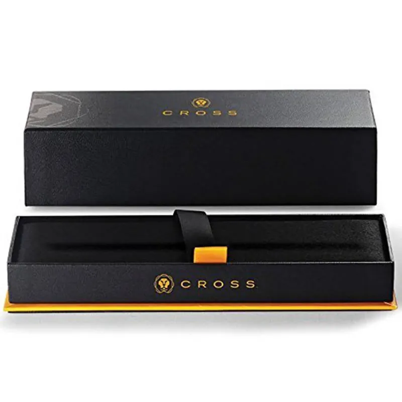 Cross AT0112-15 Calais Ballpoint Pen Chrome with Gold Trims