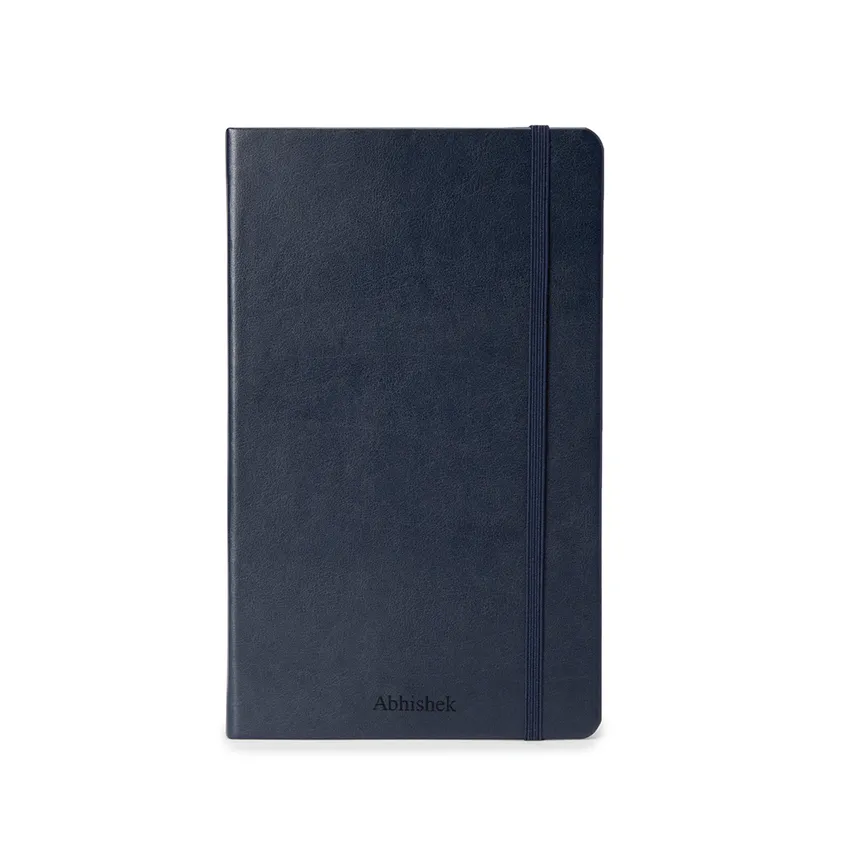 Pennline Hard Cover A5-Size Waltz Notebook (Ruled) - Blue