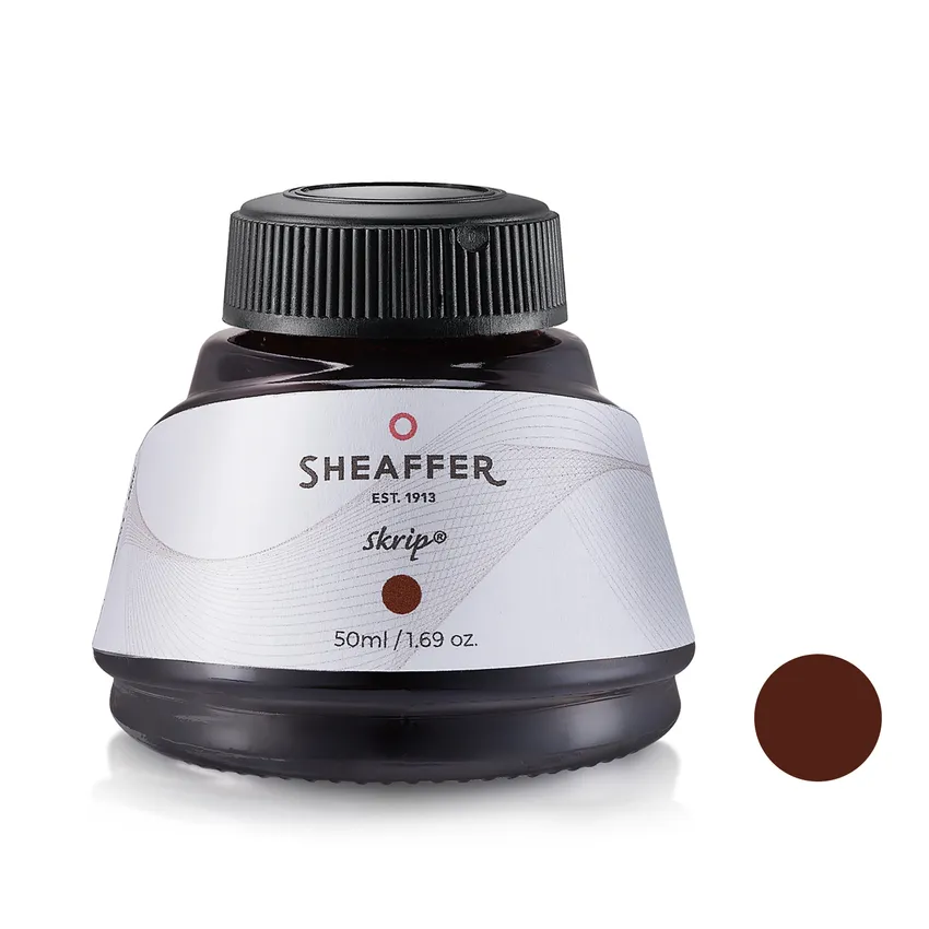 Sheaffer Skrip Ink Bottle (50 ml) - Brown