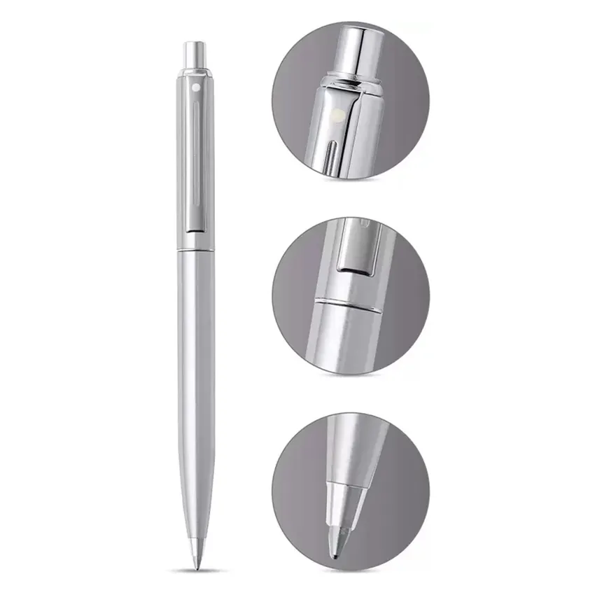 Sheaffer Sentinel 323 Brushed Chrome Ballpoint pen With Chrome Trim