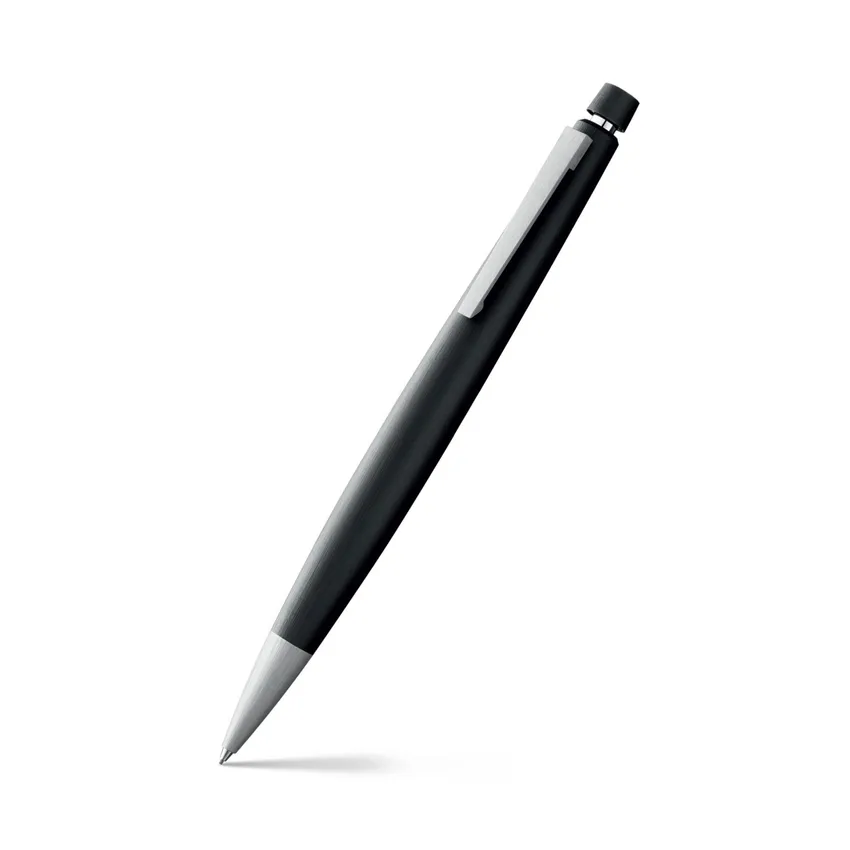 Lamy 2000-101 Pencil 0.7 Mm Black With Matte Stainless Steel Trim