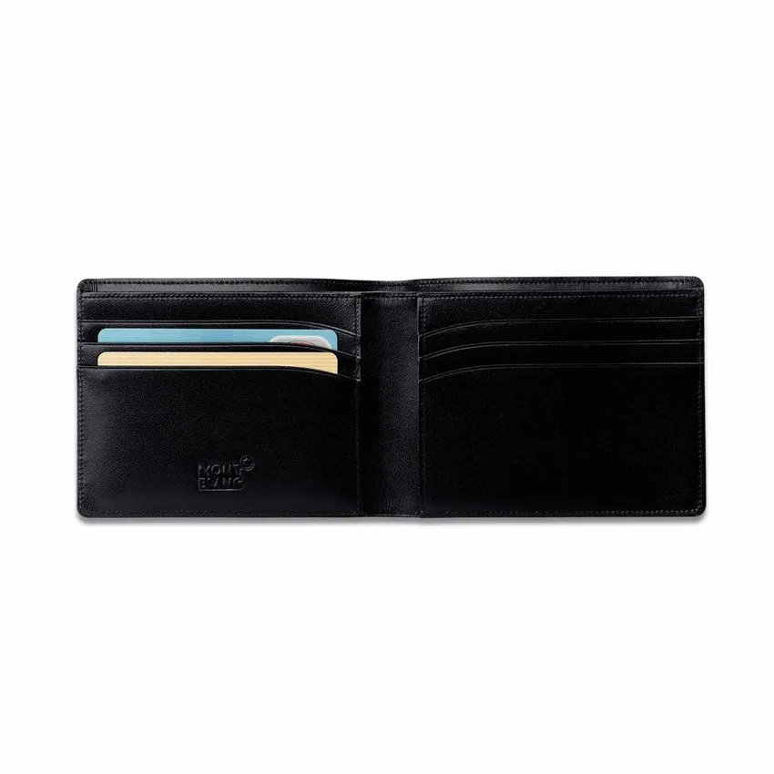 Montblanc 14548 MeisterstÃ¼ck 6CC Wallet Black