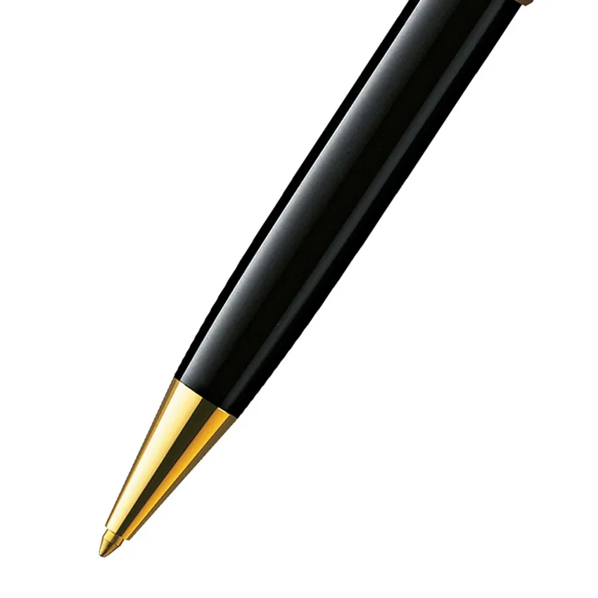 Montblanc MeisterstÃ¼ck Classique Ballpoint Pen - Black With Gold Trims