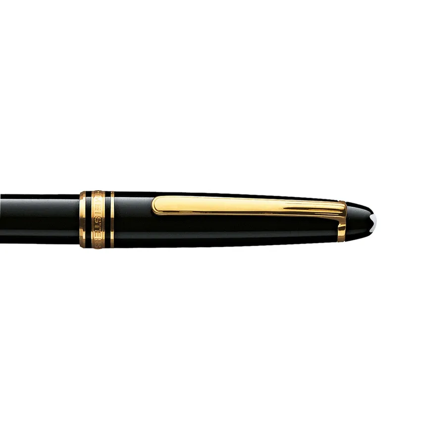 Montblanc MeisterstÃ¼ck Classique Ballpoint Pen - Black With Gold Trims