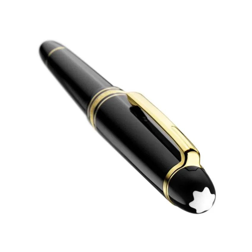 Montblanc MeisterstÃ¼ck Classique Medium Fountain Pen - Black With Gold Trims