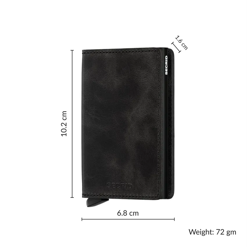 Secrid Slimwallet Vintage Black