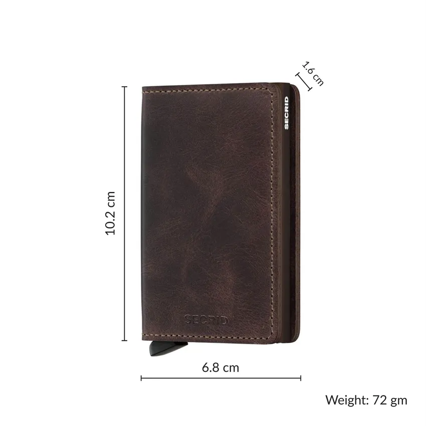 Secrid Slimwallet Vintage Chocolate