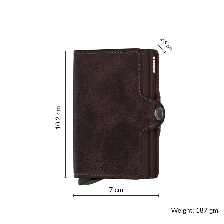 Secrid Twinwallet Vintage Chocolate