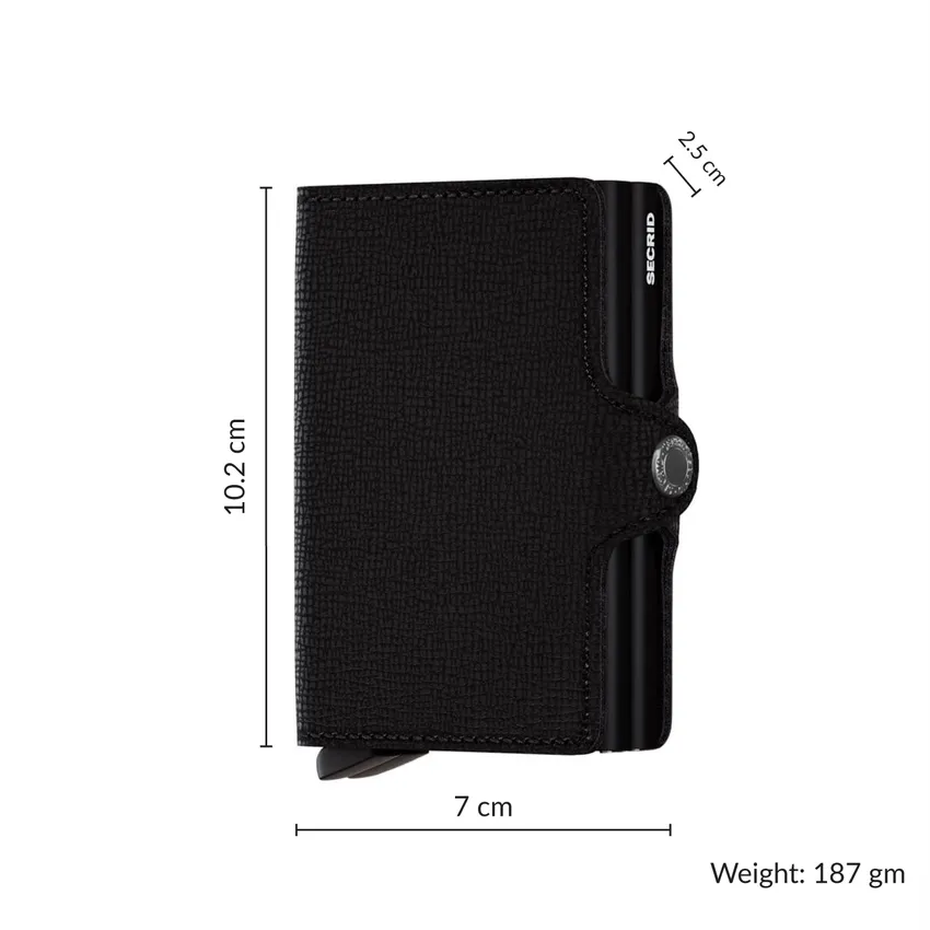 Secrid Twinwallet Crisple Black