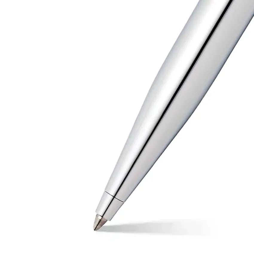 Sheaffer 9421 VFM Ballpoint Pen Polished Chrome with Chrome Plated Trim