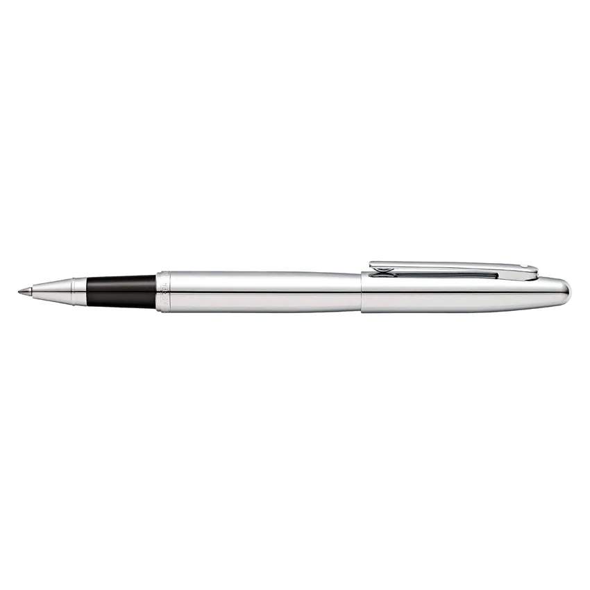 Sheaffer 9421 VFM Rollerball Pen Polished Chrome with Chrome Plated Trim