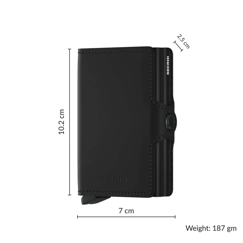 Secrid Twinwallet Matte Black