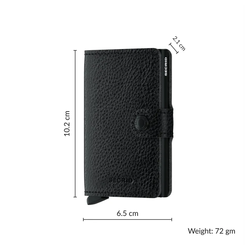 Secrid Miniwallet Upgraded Veg Black