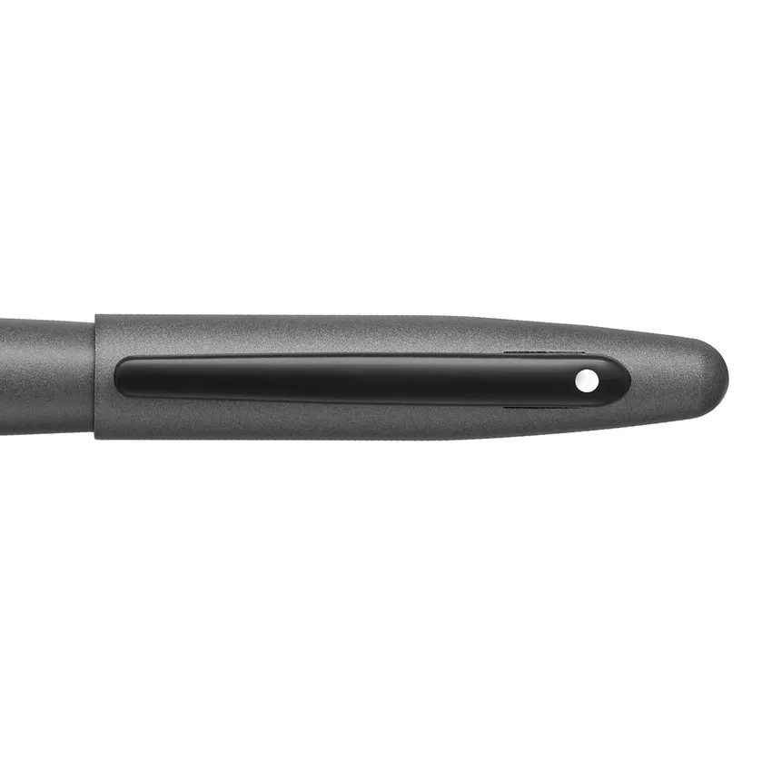 Sheaffer VFM 9424 Matte Gray Rollerball Pen With Matte Black Trim