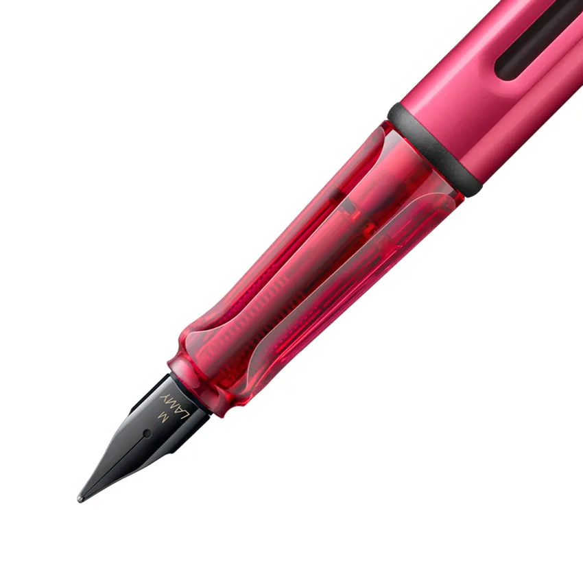 Lamy 0D9 Al-Star Fiery Fountain Pen Fine - Red