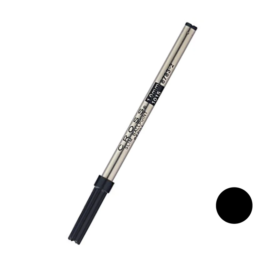 Cross 8783-2 Ballpoint Slim Medium Refill Pack of 1 Black