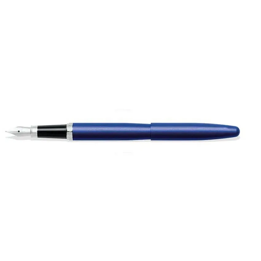 Sheaffer 9401 VFM Fountain Pen (Medium) Neon Blue with Chrome Trim