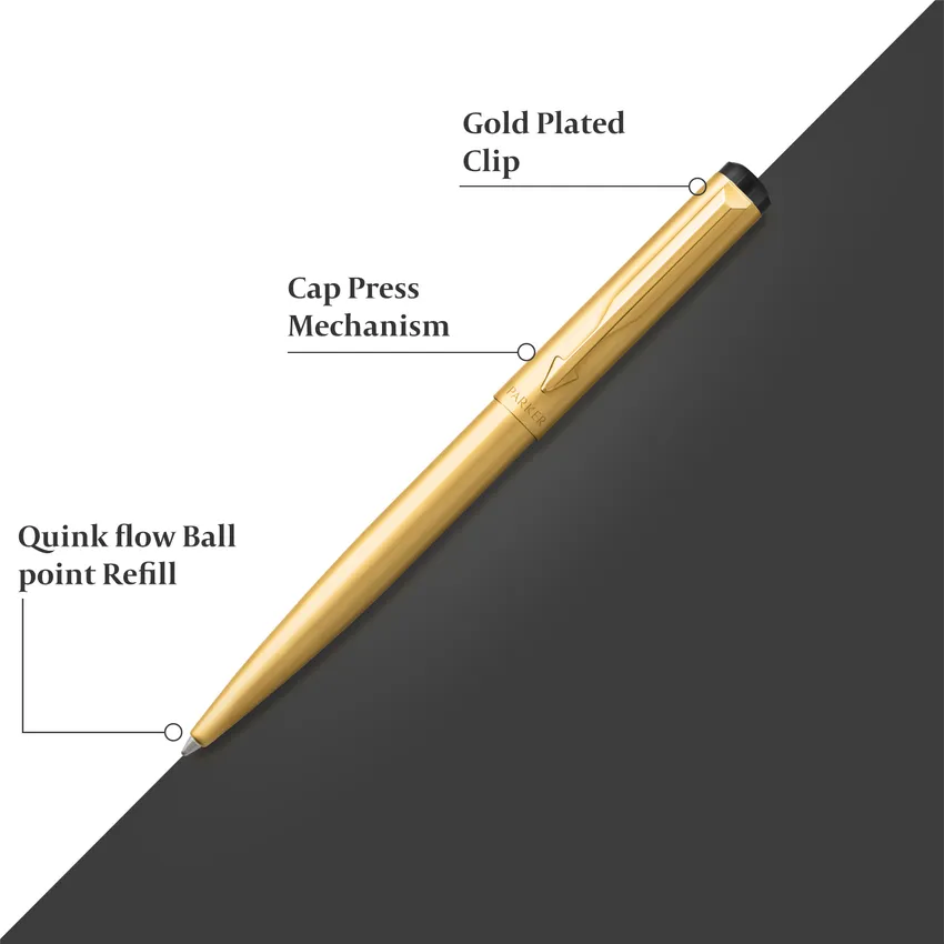 Parker Vector Gold Ballpoint Pen