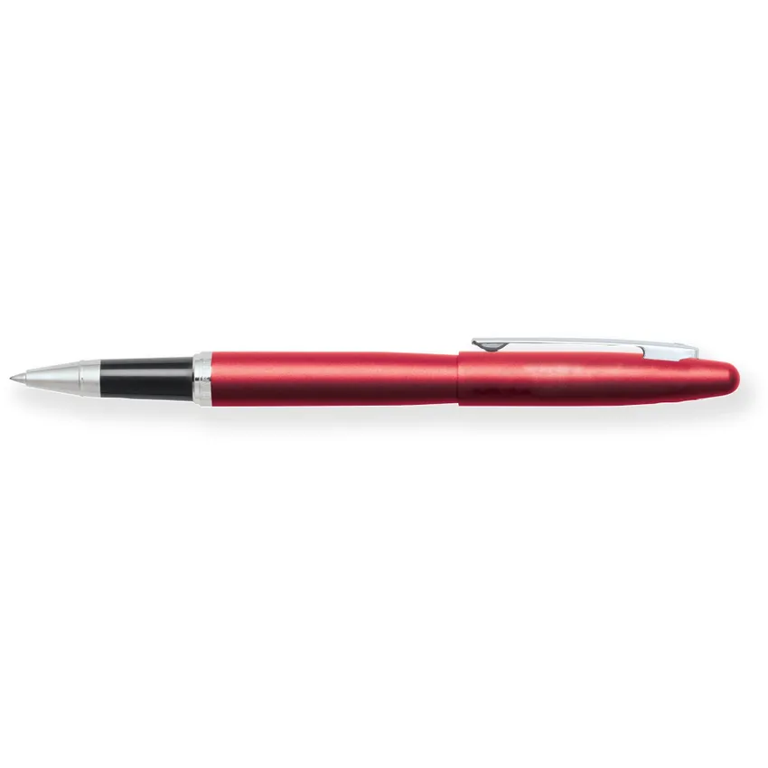 Sheaffer 9403 VFM Rollerball Pen Excessive Red with Chrome Plated Trim