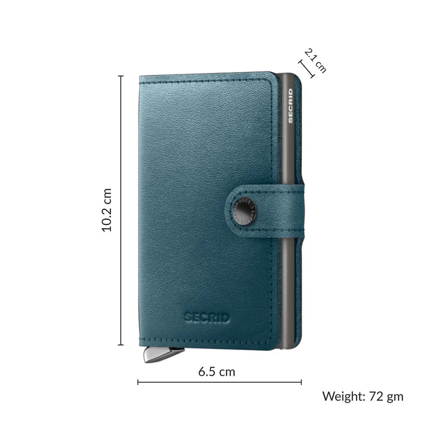 Secrid Dusk Miniwallet - Teal