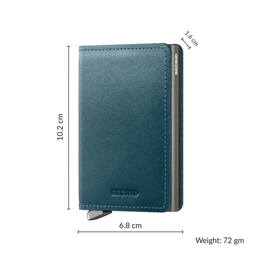 Secrid Dusk Slimwallet - Teal