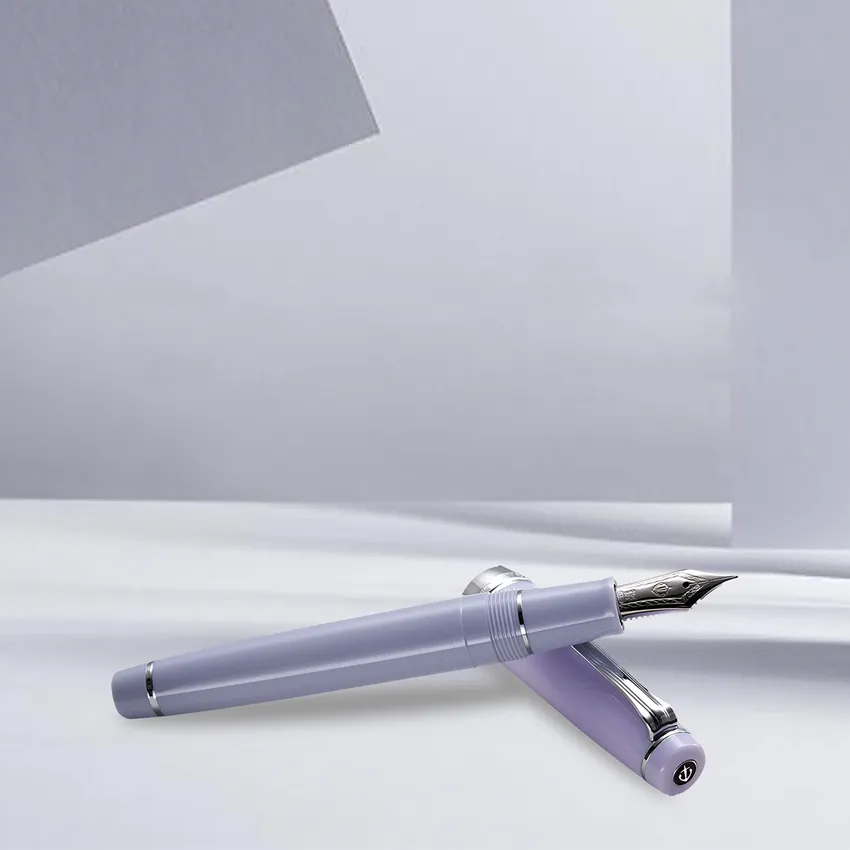 Sailor Professional Gear 'The Pillow Book - Winter Sky' Fountain Pen (21K Broad) - Lilac With Rhodium Trims