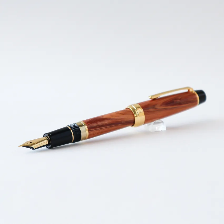 Sailor Commemorative for Rebuilding Hiroshima Factory Fountain Pen (21K Medium) - Brown With Gold Tr