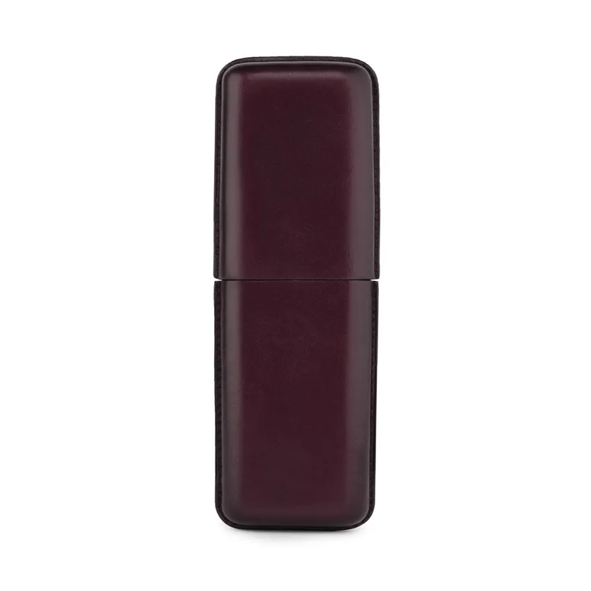 Lapis Bard Ducorium Moulded Pen Case - Bordeaux