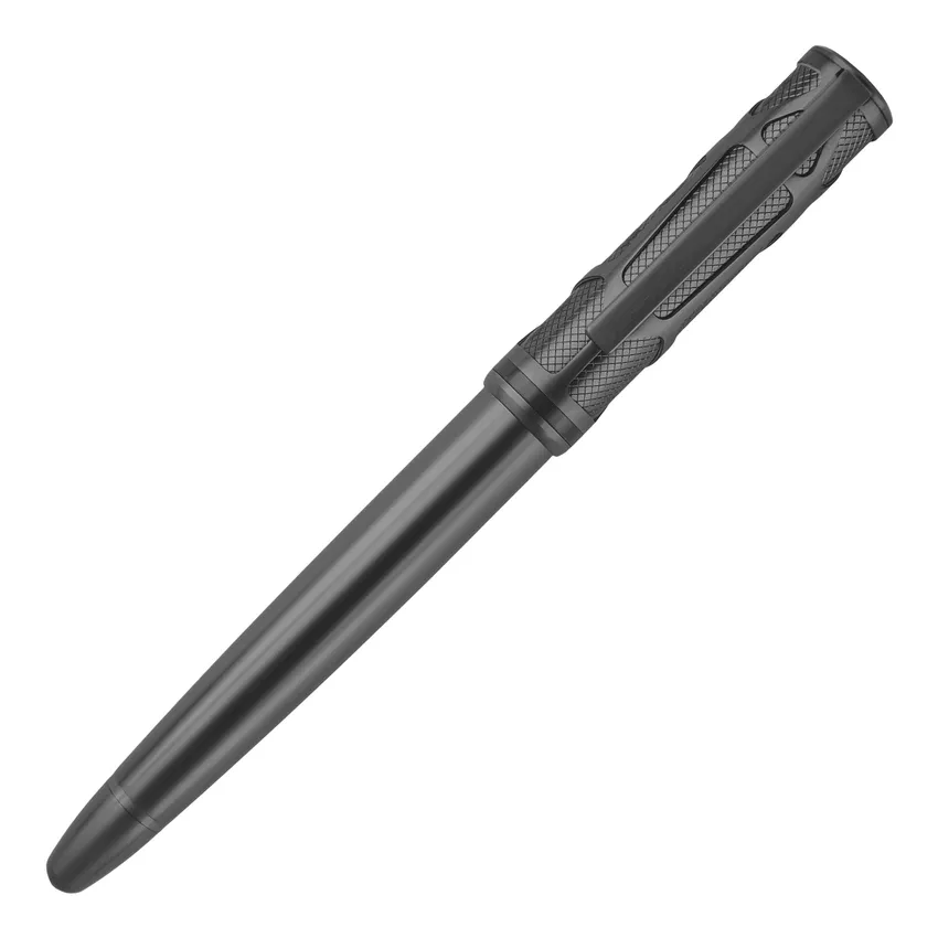 Hugo Boss Craft Gun Metal Rollerball Pen - Matte Black