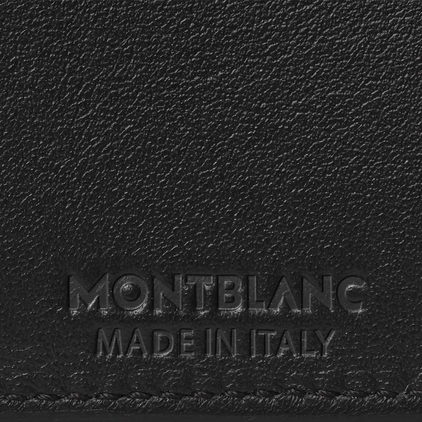 Montblanc Selection Soft 6CC Wallet With Coin Case - Black