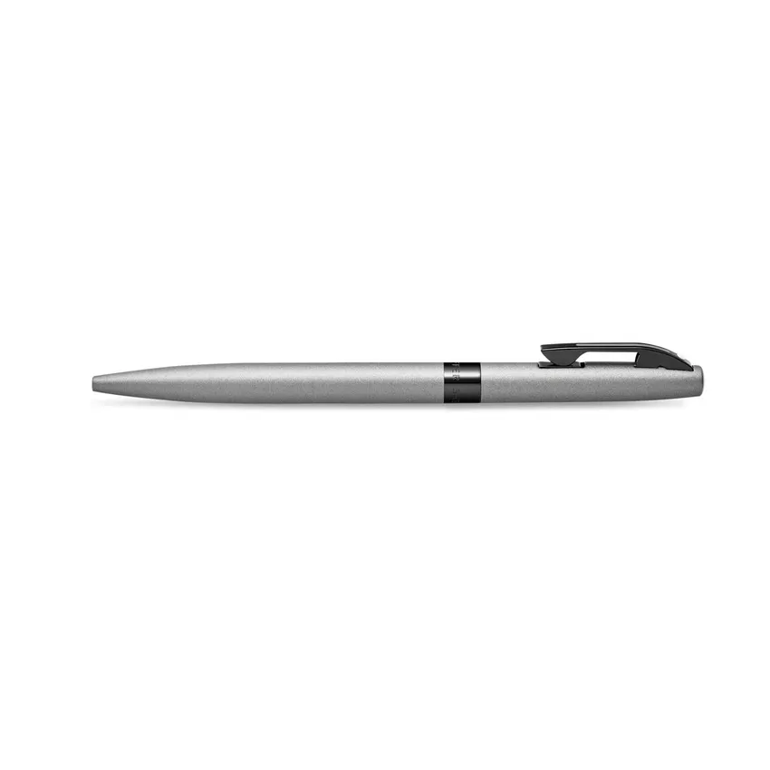 Sheaffer REMINDER 9019 Matte Gray Ballpoint Pen With Black PVD  trim
