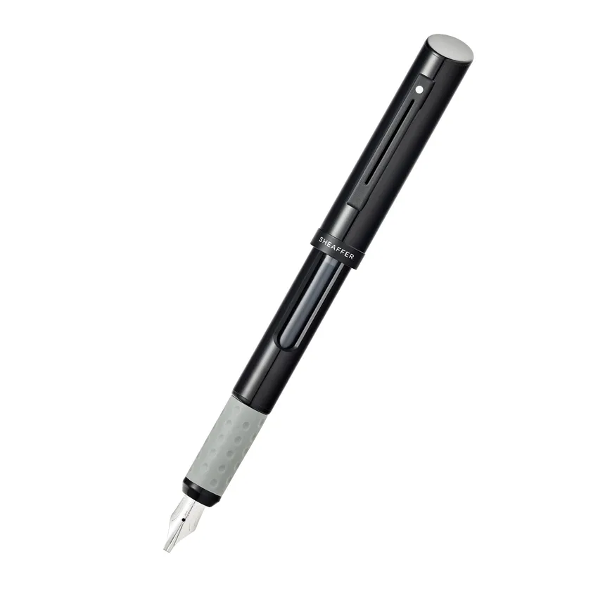 Sheaffer Calligraphy Matte Black Fountain pen with Black cap and Matte Black Trim in Hangsell - Broad