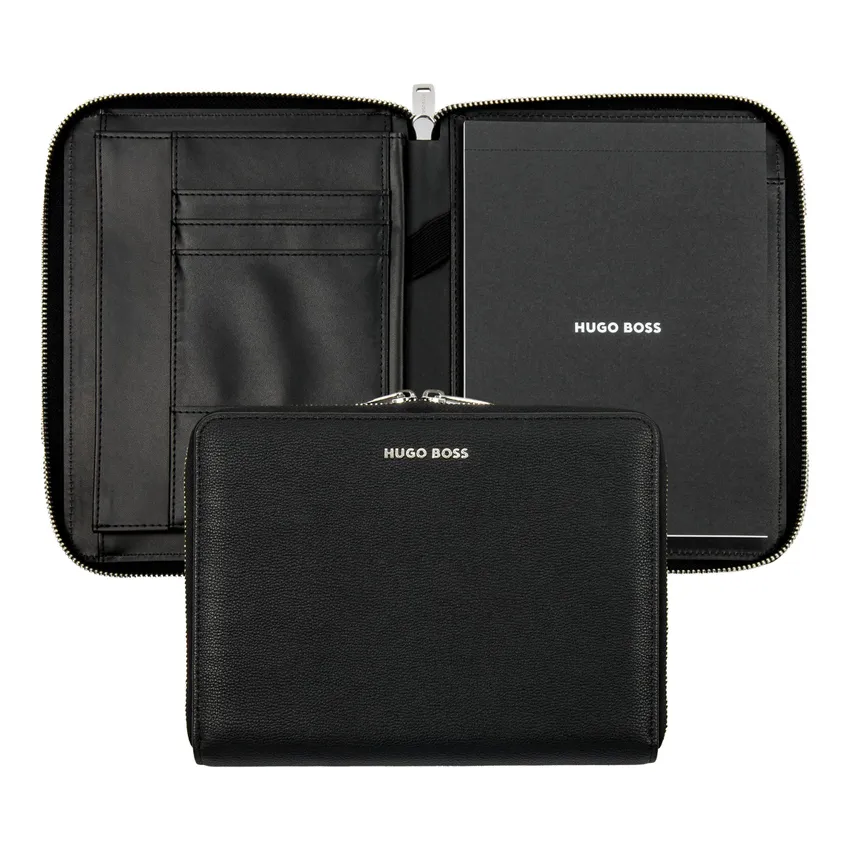 Hugo Boss Conference Folder A5 Pure Iconic Black