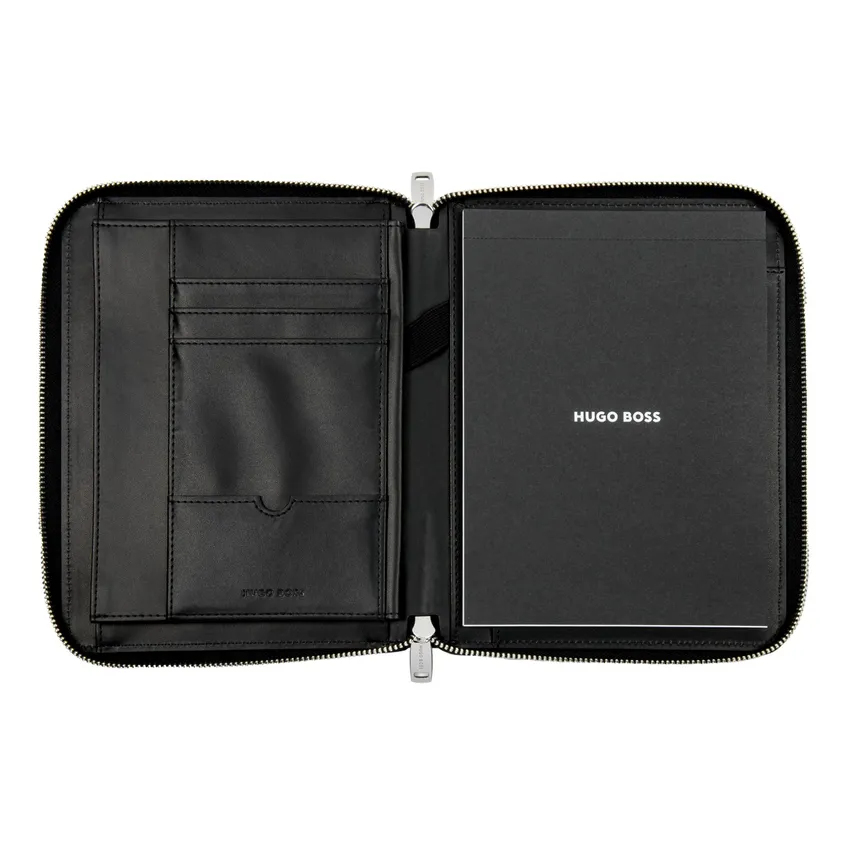 Hugo Boss Conference Folder A5 Pure Iconic Black