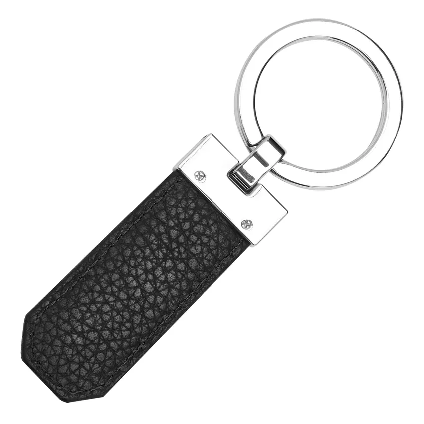 Hugo Boss Key Ring Classic Grained Black