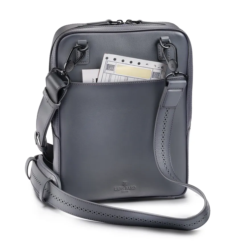 Lapis Bard Ducorium Kent Crossbody Travel Bag - Graphite