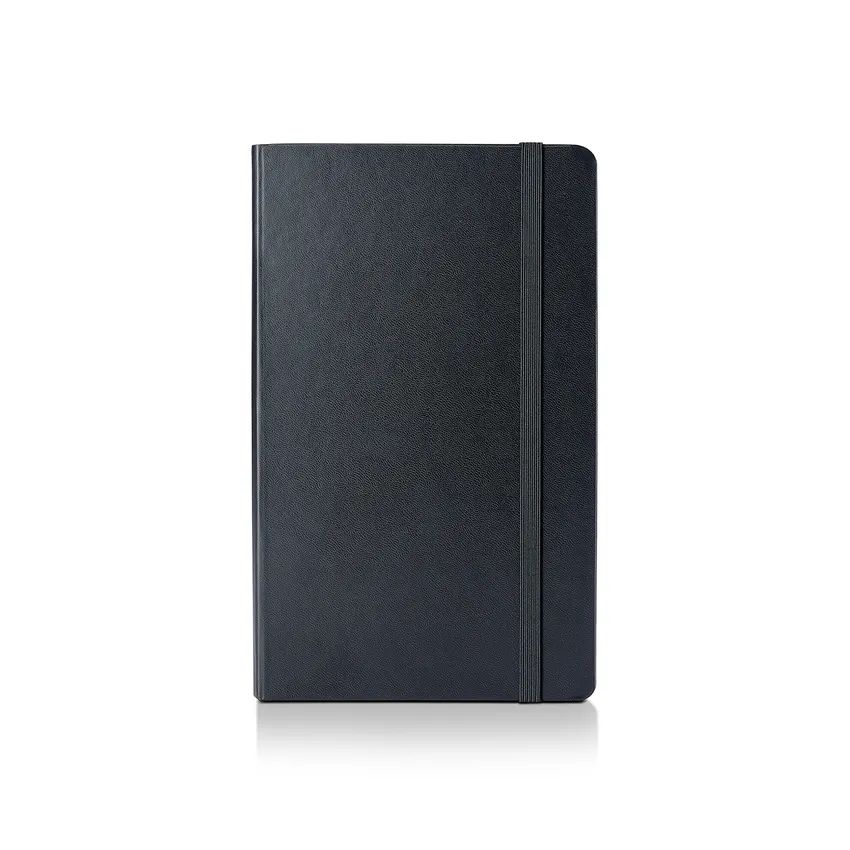 Sheaffer Medium Notebook 90 GSM Ink Friendly Ruled with Eco-Friendly Cover - Black