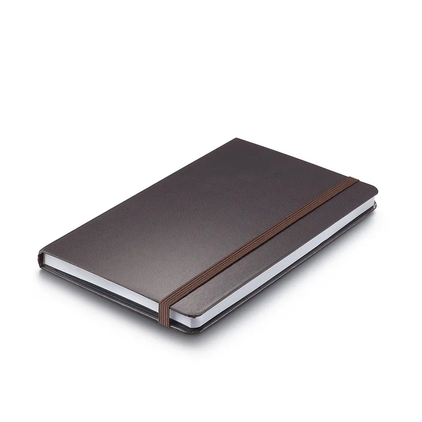 Sheaffer Medium Notebook 90 GSM Ink Friendly Ruled with Eco-Friendly Cover - Brown