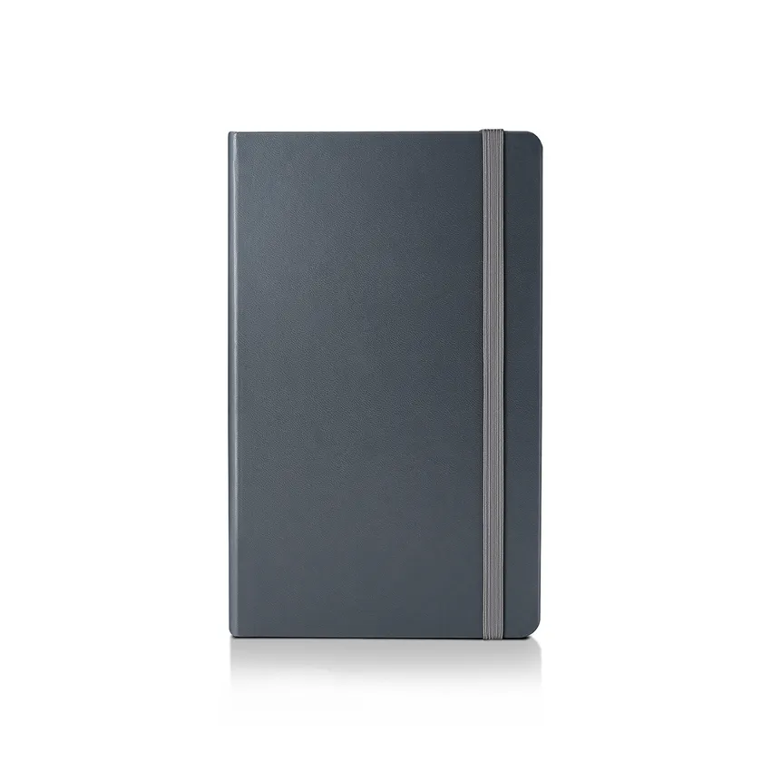 Sheaffer Medium Notebook 90 GSM Ink Friendly Ruled with Eco-Friendly Cover - Grey